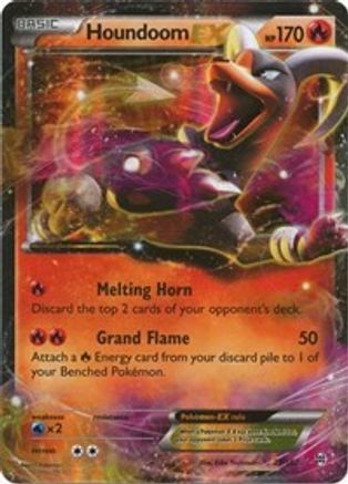 Houndoom EX (021/162) [XY  BREAKthrough] Holofoil - Ultra Rare