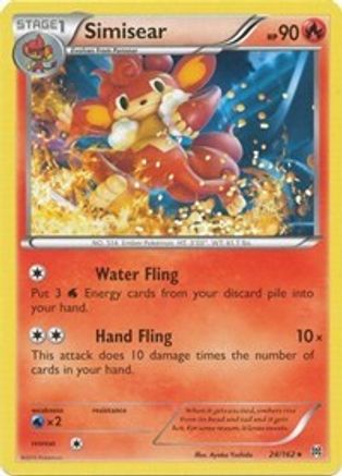 Simisear (024/162) [XY  BREAKthrough] Normal - Rare