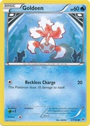 Goldeen (027/162) [XY  BREAKthrough] Reverse Holofoil - Common