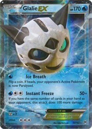 Glalie EX (034/162) [XY  BREAKthrough] Holofoil - Ultra Rare