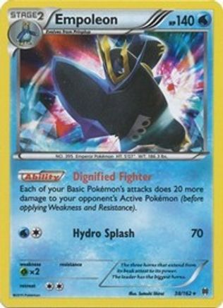 Empoleon (038/162) [XY  BREAKthrough] Holofoil - Holo Rare