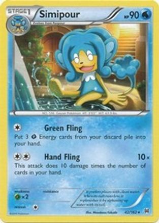 Simipour (042/162) [XY  BREAKthrough] Normal - Rare