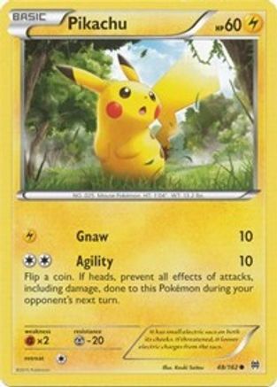 Pikachu (048/162) [XY  BREAKthrough] Normal - Common