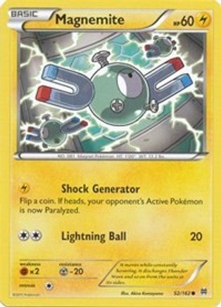 Magnemite (52) (52) 052  XY  BREAKthrough - Common