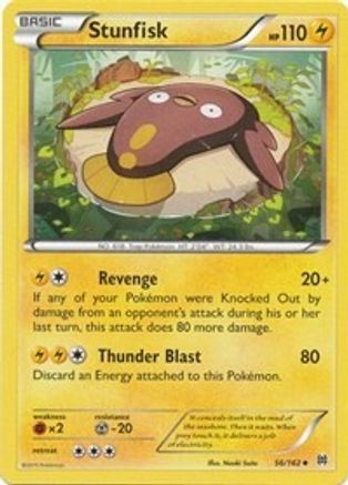 Stunfisk (056/162) [XY  BREAKthrough] Normal - Uncommon