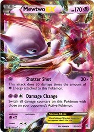 Mewtwo EX (062/162) [XY  BREAKthrough] Holofoil - Ultra Rare