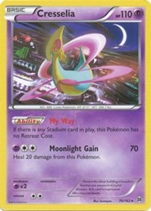 Cresselia (070/162) [XY  BREAKthrough] Reverse Holofoil - Rare