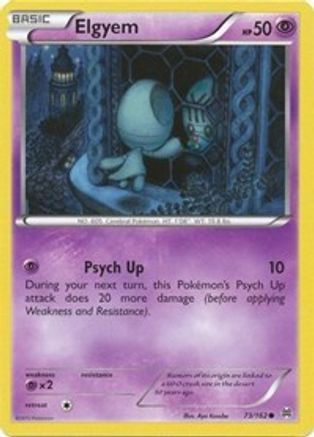 Elgyem (073/162) [XY  BREAKthrough] Normal - Common