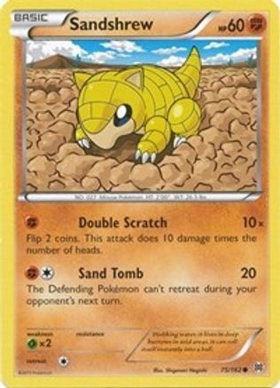 Sandshrew (075/162) [XY  BREAKthrough] Normal - Common
