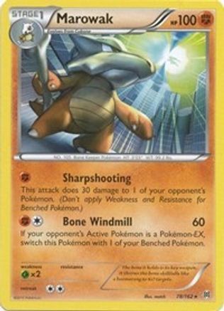 Marowak (078/162) [XY  BREAKthrough] Normal - Rare