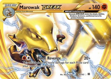 Marowak BREAK 079  - Holofoil XY  BREAKthrough - Rare BREAK