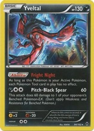 Yveltal (094/162) [XY  BREAKthrough] Holofoil - Holo Rare