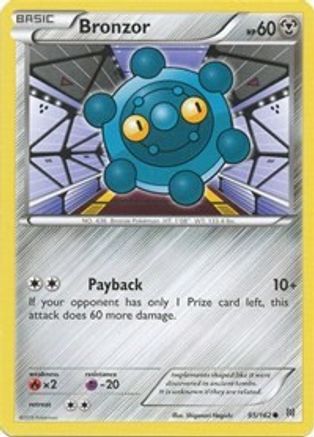 Bronzor (095/162) [XY  BREAKthrough] Normal - Common