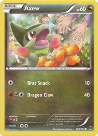 Axew (108/162) [XY  BREAKthrough] Normal - Common