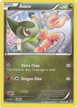 Axew (109/162) [XY  BREAKthrough] Normal - Common