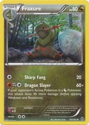 Fraxure (110/162) [XY  BREAKthrough] Normal - Uncommon