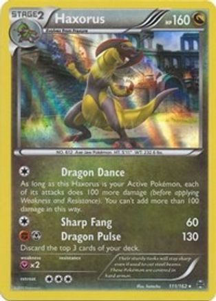 Haxorus (111/162) [XY  BREAKthrough] Holofoil - Holo Rare