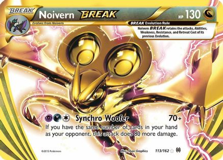 Noivern BREAK 113  - Holofoil XY  BREAKthrough - Rare BREAK