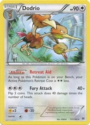 Dodrio (117/162) [XY  BREAKthrough] Normal - Rare