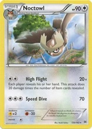 Noctowl (120/162) [XY  BREAKthrough] Normal - Rare