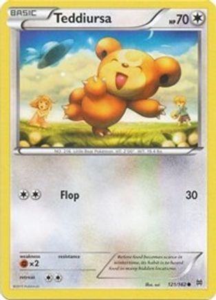 Teddiursa (121/162) [XY  BREAKthrough] Normal - Common