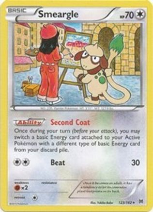 Smeargle (123/162) [XY  BREAKthrough] Normal - Rare