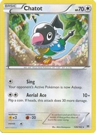 Chatot (128/162) [XY  BREAKthrough] Normal - Rare