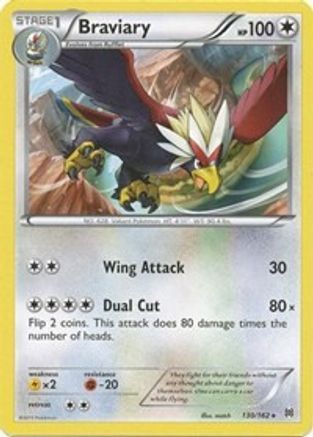 Braviary (130/162) [XY  BREAKthrough] Normal - Rare