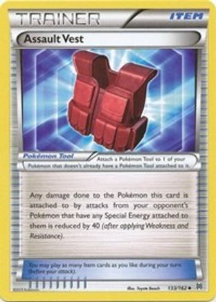 Assault Vest (133/162) [XY  BREAKthrough] Normal - Uncommon