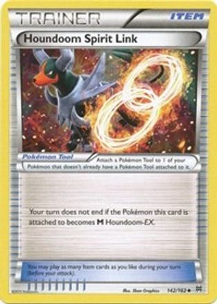 Houndoom Spirit Link (142/162) [XY  BREAKthrough] Normal - Uncommon