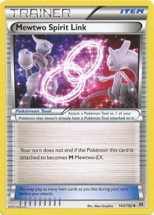 Mewtwo Spirit Link 144  XY  BREAKthrough - Uncommon