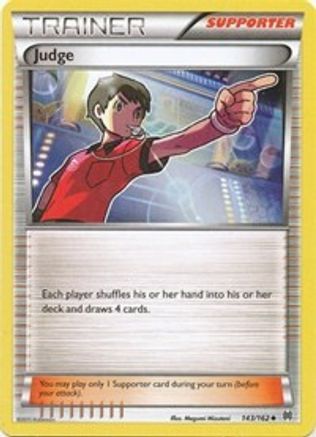 Judge (143/162) [XY  BREAKthrough] Normal - Uncommon