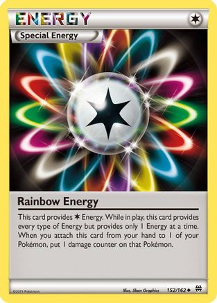 Rainbow Energy (152/162) [XY  BREAKthrough] Normal - Uncommon