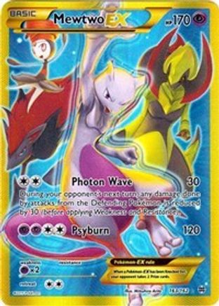 Mewtwo EX (163 Secret Full Art) (163 Secret Full Art) 163  - Holofoil XY  BREAKthrough - Secret Rare