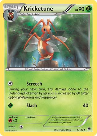 Kricketune (006/122) [XY  BREAKpoint] Normal - Uncommon