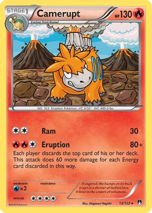 Camerupt (013/122) [XY  BREAKpoint] Normal - Rare