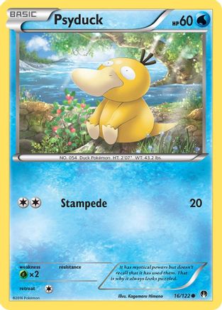 Psyduck (016/122) [XY  BREAKpoint] Normal - Common