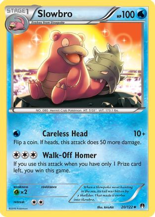Slowbro (020/122) [XY  BREAKpoint] Normal - Uncommon