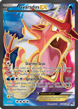 Gyarados EX (Full Art) (114/122) [XY  BREAKpoint] Holofoil - Ultra Rare