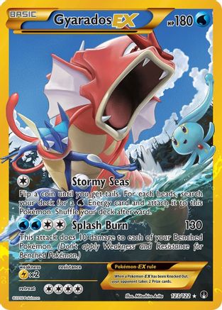 Gyarados EX (Secret) (123/122) [XY  BREAKpoint] Holofoil - Secret Rare
