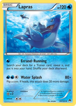 Lapras (028/122) [XY  BREAKpoint] Normal - Uncommon