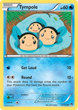 Tympole (033/122) [XY  BREAKpoint] Normal - Common