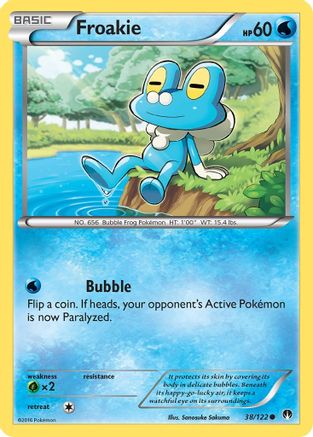 Froakie (038/122) [XY  BREAKpoint] Normal - Common