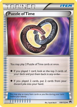 Puzzle of Time (109/122) [XY  BREAKpoint] Normal - Uncommon
