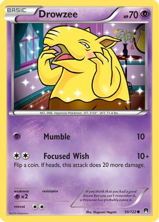Drowzee (050/122) [XY  BREAKpoint] Normal - Common