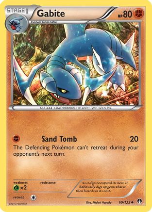 Gabite (069/122) [XY  BREAKpoint] Normal - Uncommon