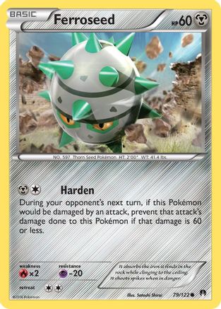 Ferroseed (079/122) [XY  BREAKpoint] Normal - Common