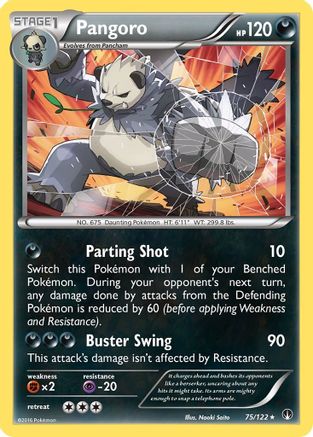 Pangoro  XY  BREAKpoint - Rare