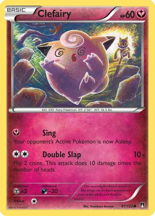 Clefairy (081/122) [XY  BREAKpoint] Normal - Common
