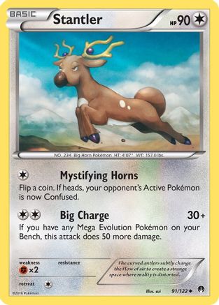 Stantler (091/122) [XY  BREAKpoint] Normal - Uncommon